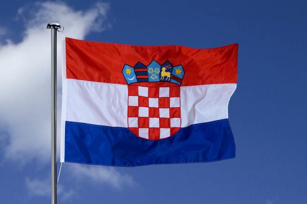 The Croatian flag